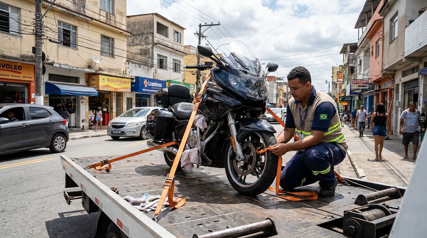 Remoção de Moto em Pane em Fátima, Canoas‑RS